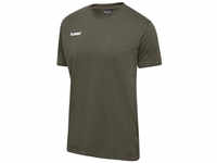 Hummel Go Cotton T-Shirt Kinder, grün, 164 Unisex 203-567-6084