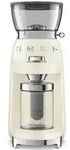 Smeg CGF03CREU - Kaffeem&uuml;hle, 50's Style, Creme