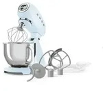 Smeg SMF05PBEU - K&uuml;chenmaschine, Pastellblau, 50 ́s Style