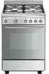 Smeg SCD60EMX9 - Standherd Edelstahl, Gas, 60cm