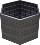 Otto Graf 645201, Otto Graf GARANTIA ERGO Hochbeet L 75 Stone, inkl. FLORA