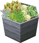 Otto Graf 645200, Otto Graf GARANTIA ERGO Hochbeet L 75 Wood, inkl. FLORA