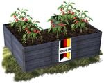 Otto Graf 645169, Otto Graf GARANTIA ERGO QUADRO U L 75 Hochbeet Stone, inkl. FLORA