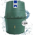Otto Graf 323001, Otto Graf GARANTIA Regentonne TOP-Tank 1300 Liter dunkelgr&uuml;n Gr&uuml;n