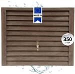 Otto Graf 212200, Otto Graf GARANTIA WOODY Wandtank 350 Liter darkwood