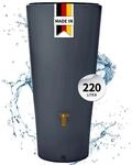 Otto Graf 295640, Otto Graf 4rain VASO 2in1 Regentonne 220 Liter graphite grey inkl.