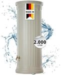 Otto Graf 326540, Otto Graf GARANTIA S&auml;ulentank Regentonne 2000 Liter sandbeige