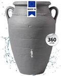 Otto Graf GmbH GARANTIA Regentonne ANTIK Amphore 360 Liter dark granite 211610