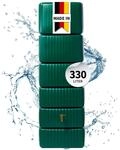 Otto Graf GmbH 4rain SLIM Wandtank 330 Liter dunkelgr&uuml;n 211802
