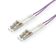 Roline 21158851, Roline LWL Kabel, 1m, violett, 50/125&micro;m OM4