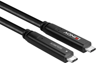 Lindy 43333 Hybrid Video USB C Kabel, 10m