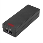 Roline Gigabit PoE Injektor, schwarz, 30W, IN: 1x RJ45, OUT: 1x RJ45 (PoE), 1 Gbit/s