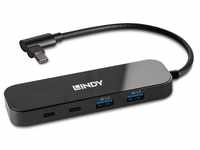 Lindy 43334 USB 3.2 Hub, 5 Port