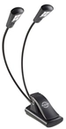 K&ouml;nig & Meyer K&M 12245 Double4 FlexLight LED Notenpultleuchte, schwarz