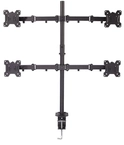 Lindy 40659 Tischhalterung f&uuml;r 4 Monitore 17''-28'', schwarz