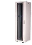 Roline 26210042, Roline Netzwerkschrank Basic, 42HE, grau, 600x600mm, Glast&uuml;r