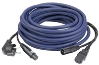 DAP Audio FP0810, DAP Audio AUDIO Power-Signal Kaltger&auml;tekabel 10m, BLAU