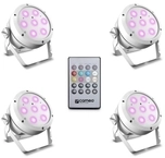 Cameo ROOT Par 4 LED Pad 4er SET, WEISS