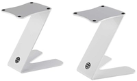 K&ouml;nig & Meyer K&M 26773 Z-Stand Studiomonitorstativ 2er Set, Stahl, wei&szlig;