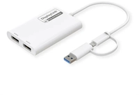 Roline Multi-DisplayLink Adapter , 0.18m, wei&szlig;
