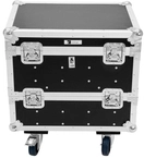 Roadinger Case f&uuml;r 8x Eurolite IP PIX Strobe RGB, schwarz