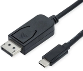 ROLINE USB-C DisplayPort Adapterkabel, 1m