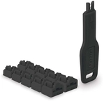 Lindy 47891 RJ45 Port Schloss 10er SET, schwarz