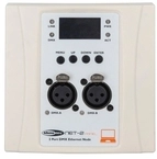 Showtec NET-2 DMX Konverter Wandpanel, XLR 3pol, wei&szlig;