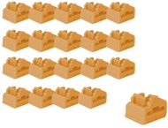 Lindy 47898 RJ45 Port Schloss 20er SET, orange