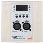 Showtec NET-2 DMX Konverter Wandpanel, XLR 5pol, wei&szlig;