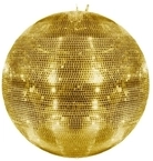Eurolite Spiegelkugel, 075cm, gold