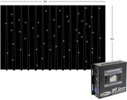 Showtec Star Dream LED Vorhang, 6x4m, 192x5mm LED wei&szlig;