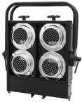 Eurolite Audience Blinder, 4 x PAR 36 DWE, quadratisch, schwarz
