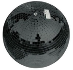 Eurolite Spiegelkugel, 040cm, schwarz