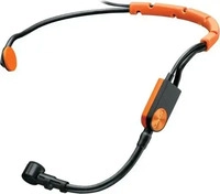 Shure SM31FH-TQG Headset, schwarz/orange