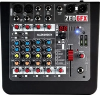 Allen & Heath ZED6FX/220X, Allen & Heath Allen&Heath ZED-6FX Tonmischpult