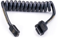 Atomos Micro HDMI Spiralkabel, SCHWARZ