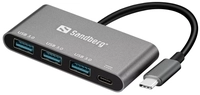 Sandberg 136-03 USB C to 3x USB 3.0 Hub