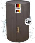 Otto Graf GmbH GARANTIA TIMBER Regentonne 230 Liter braun 212135