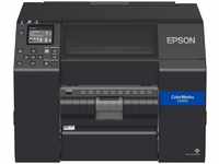 Epson C31CH77102, Epson ColorWorks CW-C6500Ae, Cutter, Disp., USB, Ethernet, schwarz