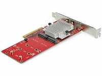 StarTech PEX8M2E2, StarTech.com Dual M.2 PCIe SSD Adapter Karte - x8 / x16 Dual...