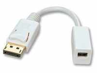 Lindy 41060, Lindy - DisplayPort-Adapter - DisplayPort (M) zu Mini DisplayPort (W) -