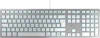 Cherry JK-1620PN-1, CHERRY KC 6000 SLIM - Tastatur - USB - Nordisch - Tastenschalter:
