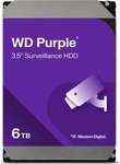 WD WD64PURZ, WD Purple WD64PURZ - Festplatte - 6 TB - &Uuml;berwachung - intern - 3.5"