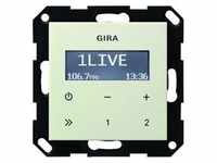 1St. Gira 228401 UP Radio RDS ohne Lautsprecher System 55 Cremeweiß