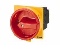 1St. Eaton P1-25/EA/SVB 041097 Hauptschalter, 3p, 25A, Griff rot gelb, abschliessbar,