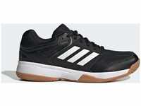 Adidas Damen Hallenschuhe Speedcourt 5.5 (EU 38 2/3), cblack/ftwwht/gum, Schuhe &gt;