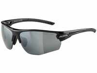 Alpina Tri-Scray 2.0 HR, Sportbrille onesize, black matt-cyan, Bergsport &gt;