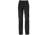 Vaude Damen Trekkinghose mit Zip-Funktion Farley 36, black, Kleidung &gt; Kleidung