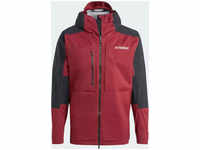 Adidas Terrex XPloric Rain.Ready Jacket Men Größe XL Farbe shadow red/black